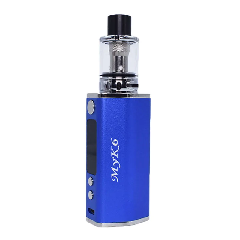 Blue 80 Вт Vape Высокая мощность регулируемый кальян мод комплект 0.2Ohm электронная сигарета распылитель 3 мл резервуар для хранения вейпер бросить курить - Цвет: Blue