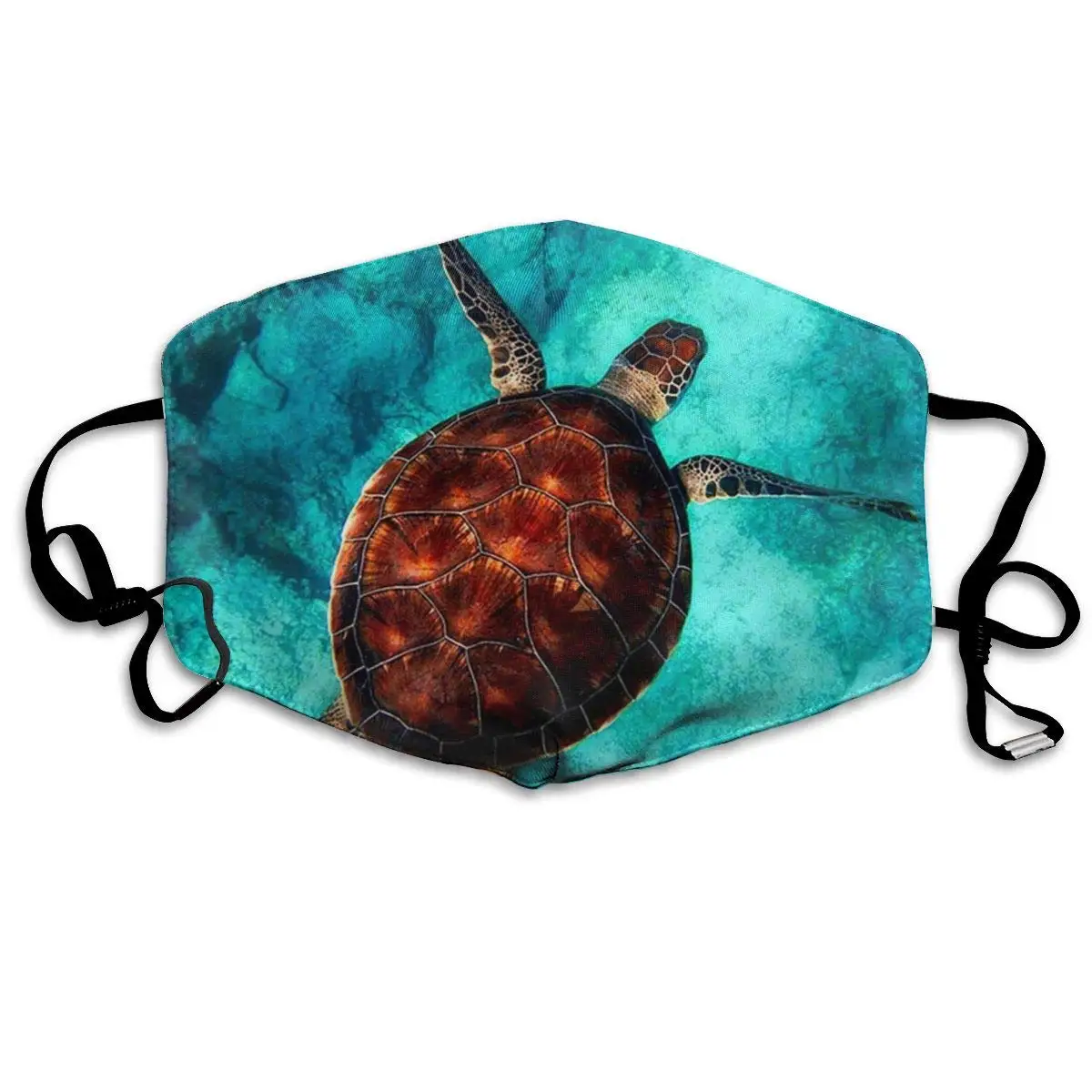 

Marine Turtle Dust Mask Face Mouth Mask,Fashion Reusable Washable Outdoor Unisex Mask