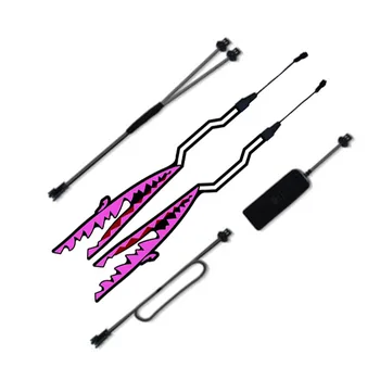 

Durable Helmet Kit LED Light Sticker 3V Driver DIY Flashing Stripe PVC Waterproof Flexible Motorcycle Bar Signal Night Riding
