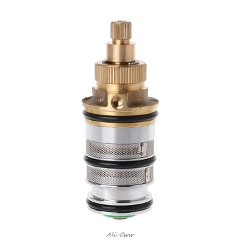 

Brass Bath Shower Thermostatic Valve Cartridge Mixing Water Temperature Adjustment For Bath Mixer Tap