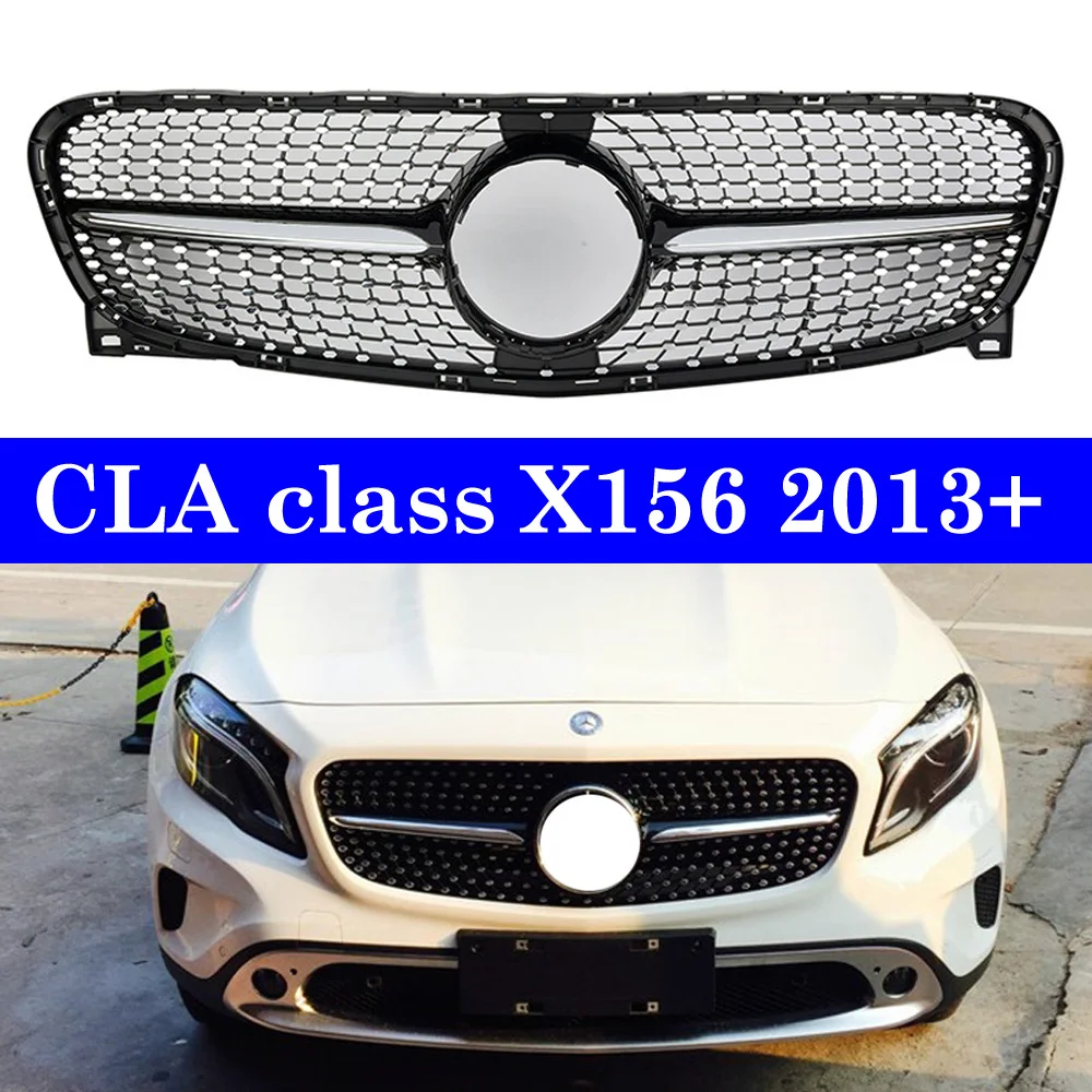 Решетка радиатора переднего бампера для Mercedes GLA Class X156 GLA200 GLA250
