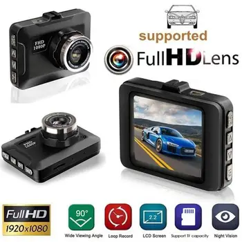 

Vehemo Mini Digital Video Recorder Camera Drive Recorder Lens Car Dvr Camera for Night Vision Function Sensors Electronics