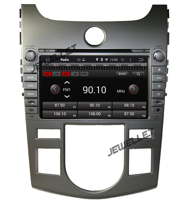 Discount Quad core 1024*600 HD screen Android 9.0 Car DVD GPS radio Navigation for Naza Kia Forte Cerato 2009-2013 with 4G/Wifi DVR OBD 3