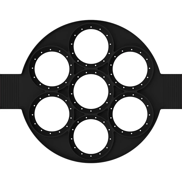 7 Holes Black