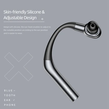 

Wireless Earphones Bluetooth 5.0 Earphone With Mic Xiaomi Samsung and iPhone Bluetooth Earphone for Music Ear-hook Design