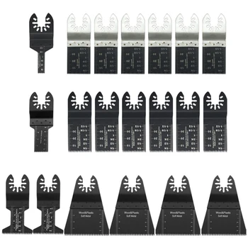 

20pcs/set Woodworking Soft Metal Precision Saw Blade Oscillating Multitool