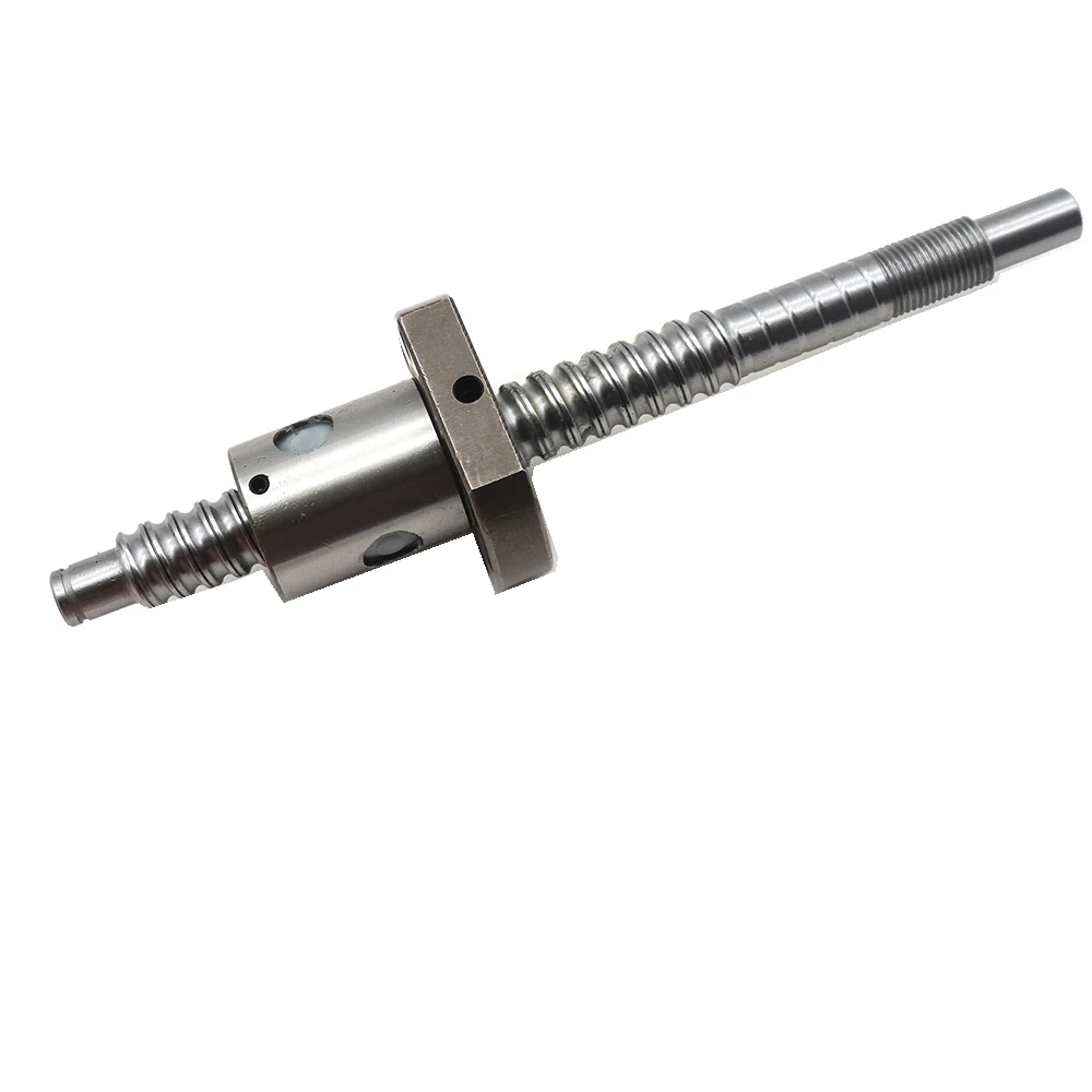 Шариковый винт SFU1204/SFU1605/SFU1610/SFU2005/SFU2510 Концевая обработка с гайкой C7 22 мм 24 28