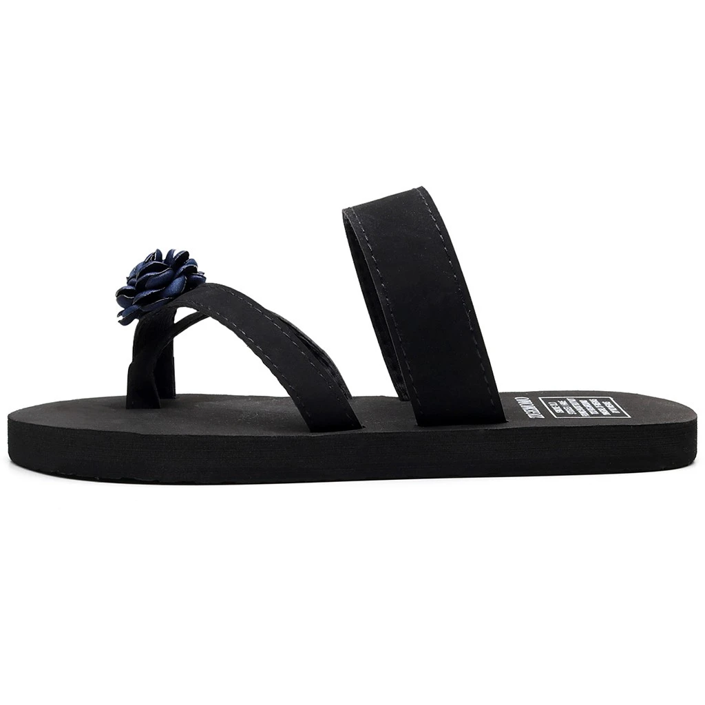 SAGACE 2019 New Women Platform Shoes Flower High Flat Heel Holiday Beach Slippers Sandals Women Slippers Sapato Feminino 1209