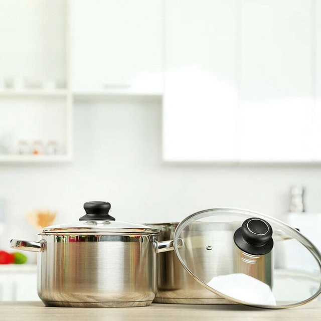 Bouton de couvercle de casserole en plastique, poignée empêche les