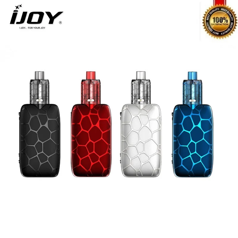 Оригинальный набор IJOY MYSTIQUE 162 Вт бокс мод с баком для 3 мл сетчатая катушка 0 15 Ом