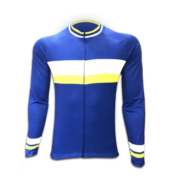 thumbnail image 1 of Jersey de ciclismo de montaña 100 % poliéster con sublimación personalizada para hombre, camiseta de secado rápido con diseño de manga larga, nueva oferta especial para montar en bicicleta, 1 of 5