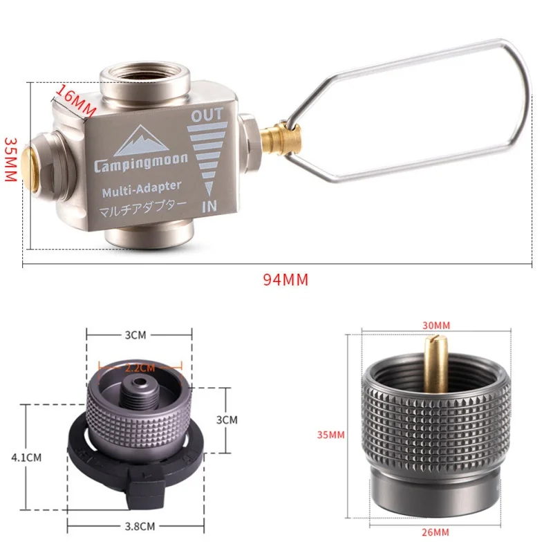 

Gas Cylinder Inflatable Valve Pressure Relief Inflatable Valve Camping Accessories Adapter Camping Picnic Tool