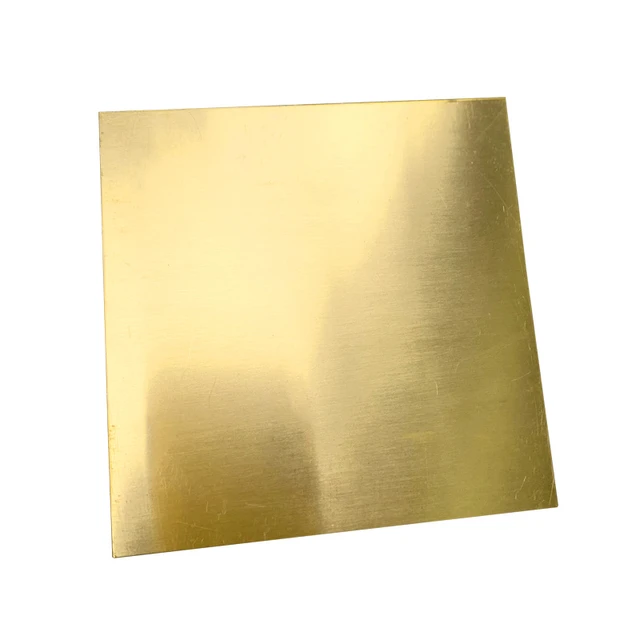 H62 Brass Plate Yellow Brass Sheet Brass Metal Plate Brass Sheet