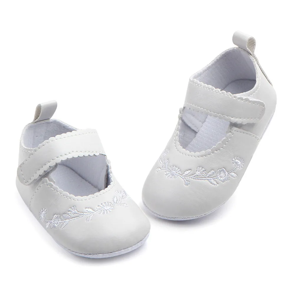 Детская обувь; коллекция года; Лидер продаж; модные кроссовки для новорожденных; нескользящие тонкие туфли с вышивкой для девочек; Buciki Dla Niemowlat