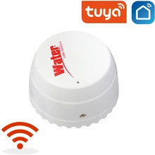 Détecteur de fuite d'eau Wifi, capteur d'alarme de sécurité pour maison intelligente, son Tuya Smart Life, alarme de débordement