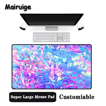 

Mairuige Big Promotion Large Size Multi-size Locked Mouse Pad Abstract disordered design Pattern PC Computer Notebook Desk Mat