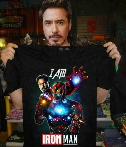 t shirt de iron man