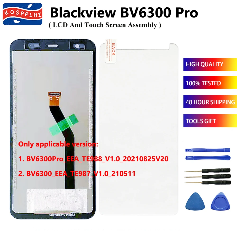 100% протестированный ЖК-дисплей для Blackview BV6300 PRO BV6300Pro + сенсорные оригинальные