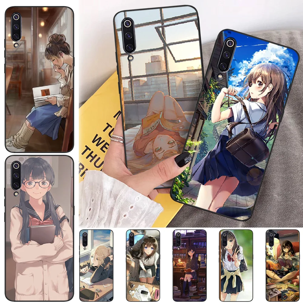 Мягкий силиконовый чехол для телефона из ТПУ BaweiTE Listen to anime xiaomi mi 8 9 8SE 9SE 8Lite mix2 2S max2 3