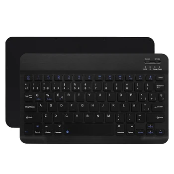 

SOONHUA Wireless Keyboard Cover BT Keyboard Protective Cover With USB Charging Cable For Samsung Galaxy Tab A 10.1 Free Shipping