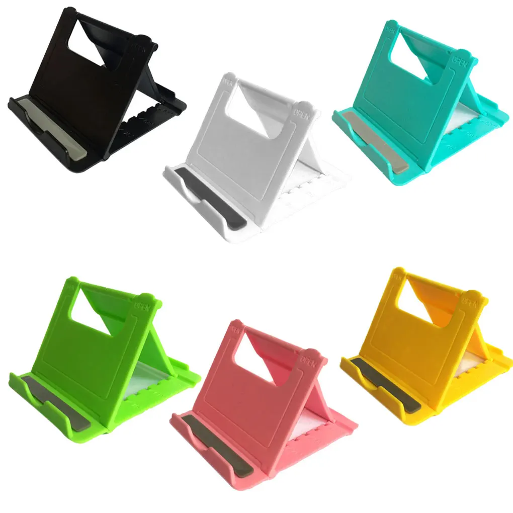 

1PC New Universal Tablet PC Holder Foldable Flexible Adjustable Angle Phone Holder Stand