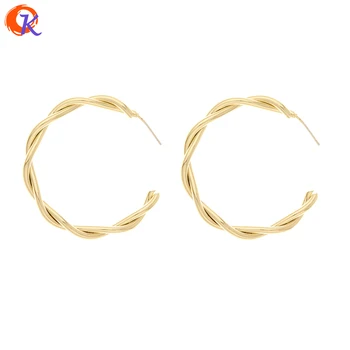 

Cordial Design 50Pcs 40*40MM Jewelry Accessories/Earrings Stud/Hand Made/Round Shape/Jewelry Making/DIY Earring Findings