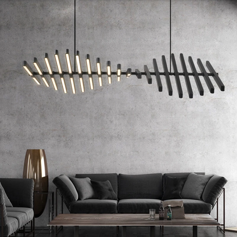 

lyustra lampa Nordic Variable Shape Led Chandelier Lighting Dining Room Led Pendant Chandeliers Lights Living Room