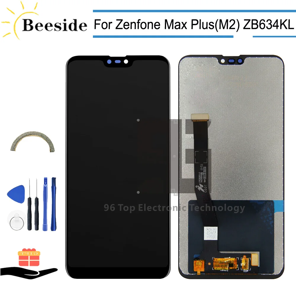 

AA+ Quality LCD 6.26'' For Asus Zenfone Max Plus ( M2 ) ZB634KL LCD Display Touch Screen Digitizer Assembly Replace