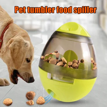 

Tumbler Automatic Pet Slow Feeder Treat Ball Dog Toy for Pet Food Dispensing Ball _WK