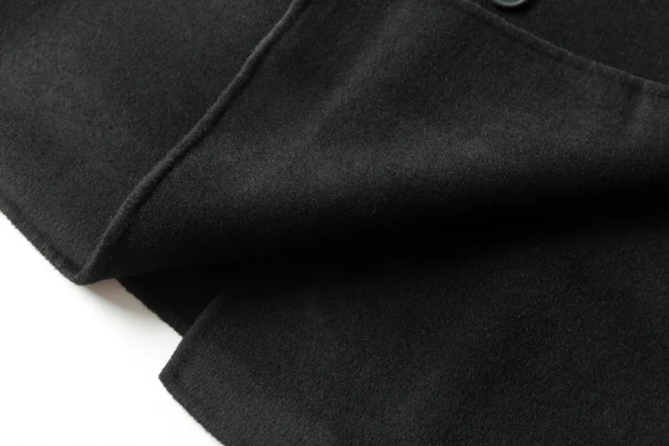 Casual Fashion Korean Cashmere Coat Commute Frosty Style Oversized Coat Double-breasted Loose Thicken New Winter Wool Coat