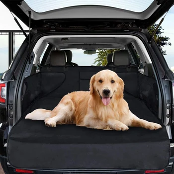 

LBER Dog Trunk Protector Dog Waterproof Trunk Cover For Dogs Car Universal Dog Protective Cover With Side Guard Protective Cover
