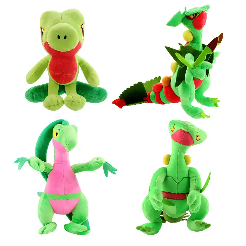 Muñecos de peluche de 30 55cm de Grovyle, Mega cetro, Treecko, animales de dibujos animados, regalo para niños|Cine y TV| - AliExpress
