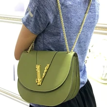 Одноцветные женские сумки через плечо с буквенным принтом в виде буквы V, сумка через плечо, женские сумки и кошельки, седельная сумка Grand Sac Femme