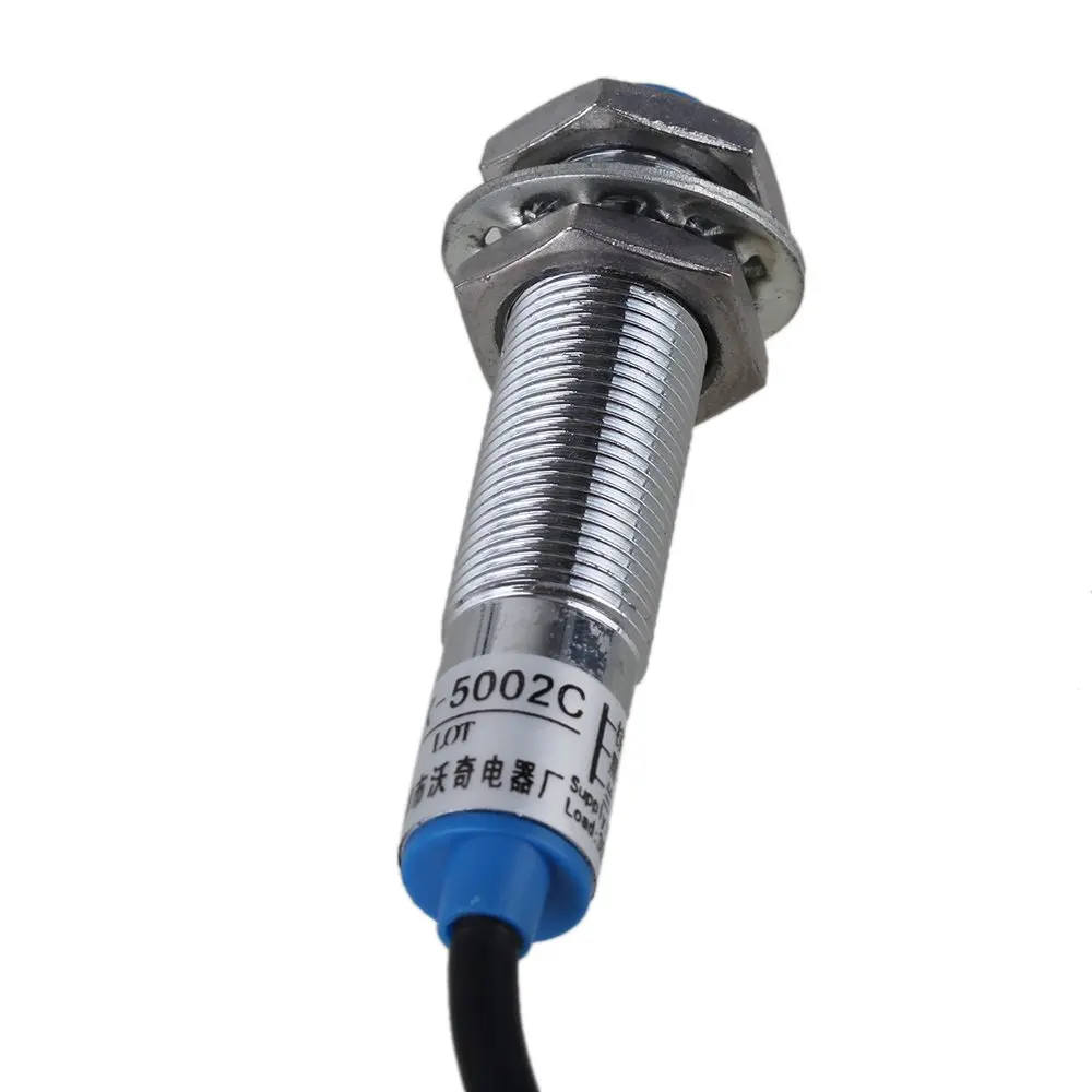 

NJK-5002C 10mm Detecting Distance NPN DC6-36V Sensor 3-Wire NO Inductive Detection Proximity Switch