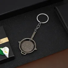 Stall поставка товаров необычный продукт уровень три шлема плоское дно горшок курица связанные товары брелок креативный аниме Pe