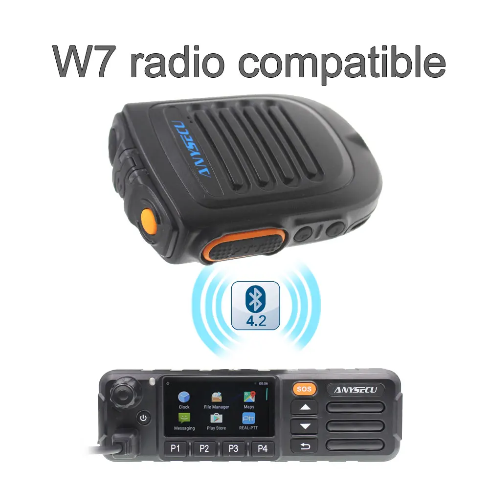 Zello Bluetooth スピーカーマイク 4台 中古