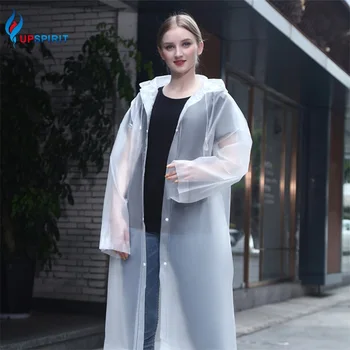 

Upspirit Thickened Raincoat Waterproof Rain Poncho Coat Outdoor Reusable Hoodie Rainwear Portable Travel Camping Hiking Raincoat