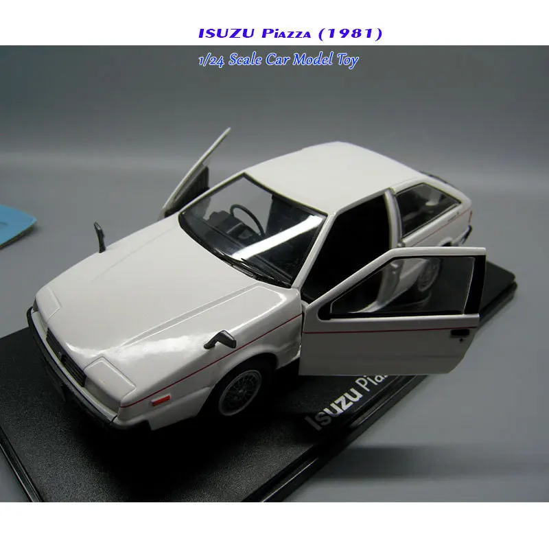 IXO 1/24 масштабная модель автомобиля игрушки ISUZU Piazza (1981) автомобиль из литого металла модель игрушка для коллекции, подарок, украшение