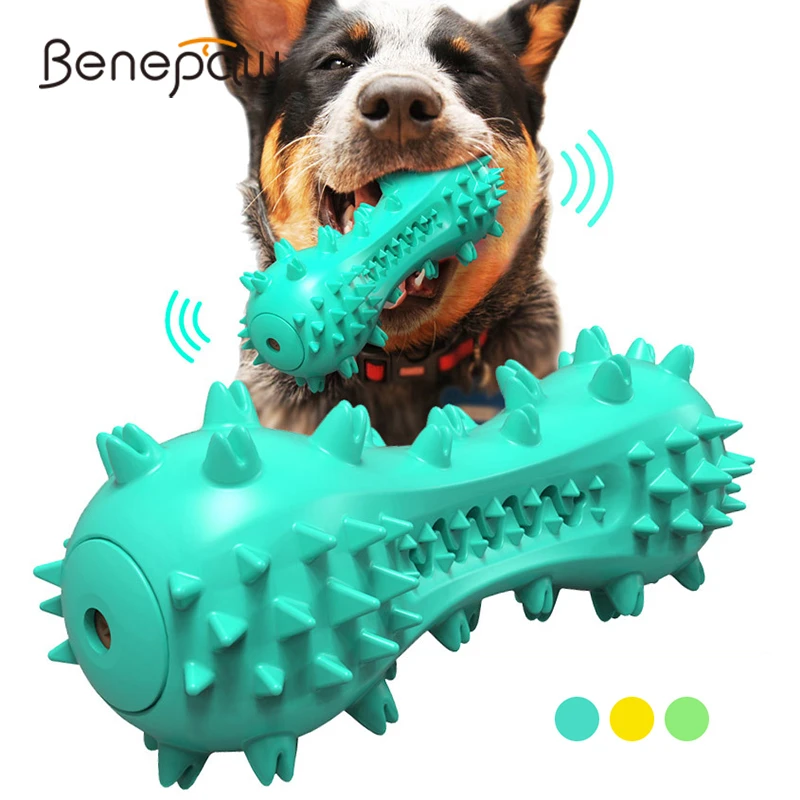 Прочные игрушки для собак Benepaw чистки зубов агрессивные жевательные домашних