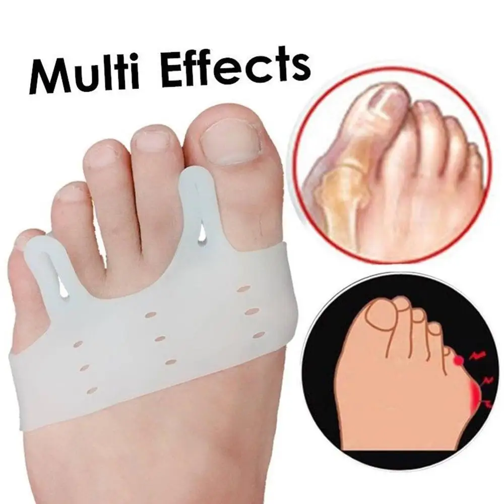 1Pair Hallux Valgus Orthotics Bone Thumb Corrector Big Toe Separators Aligner Toes Support Bunion Straightener Foot care