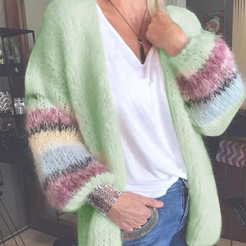 Fashion Long Cardigan Women Outwear Elegant 2020