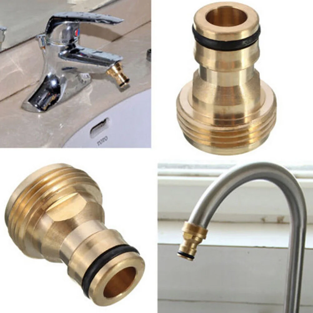 Brass Faucets Standard Connector Washing Machine Gun Quick Connect