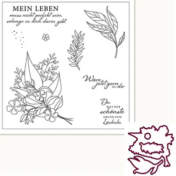 

German Metal Cutting Dies and Stamps Stencils for DIY Scrapbooking Album Stamp Paper Card Embossing New Die Cut 2020 New Dies