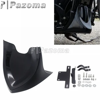 

Motorcycle Air Dam Chin Fairing Protective Front Chin Spoiler For Harley Sportster Dyna Fatboy Softail ROD Touring Glide 04-17