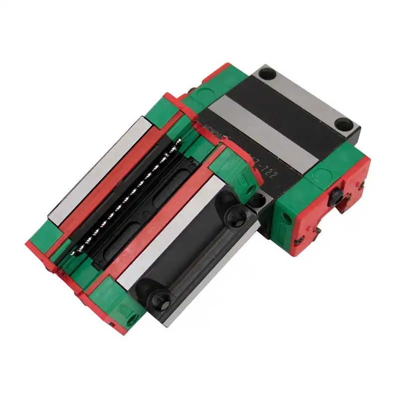 for CNC Routers GUWANJI 2Pcs Linear Guide Rail HGR20-300mm with 4Pcs HGH20CA Square Type Carriage Bearing Block Linear Rail Set Slide Guide Rod Overall Length 11.8 inch 300mm