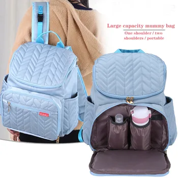 

Multifunctional Mommy Baby Bag Dry Wet Separation Baby Diaper Bag Backpack