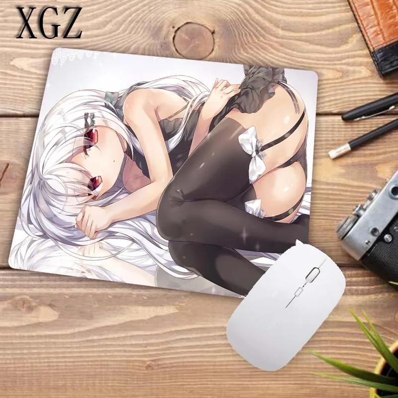 XGZ продвижение сексуальный коврик для мыши для девочек Аниме игровая клавиатура резиновый коврик мышь плеер ноутбук игра офис настольная панель 22x18 см - Цвет: 220X180X2MM