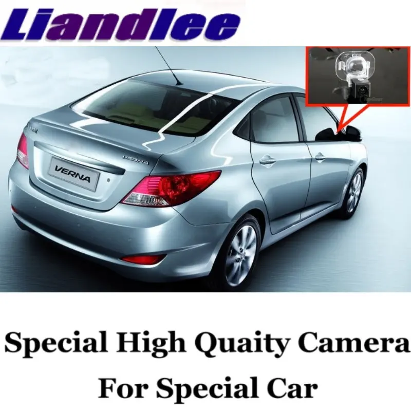 Liandlee заднего вида резервного копирования Камера для Hyundai Verna Solaris ix20 Accent RB 2010 2011 2012 2013 i10 седан