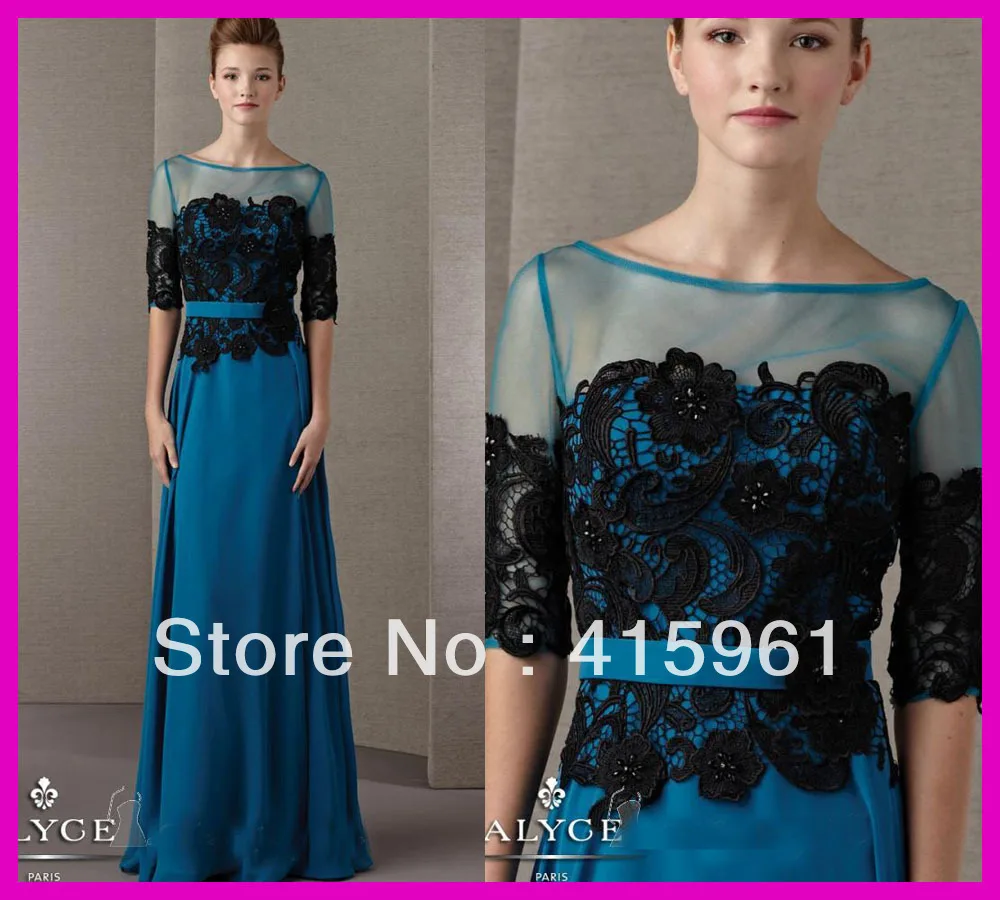Vestidos de novia vestido de madrinha Elegante Half Sleeve Lace Lange Moeder van de Bruid Jurken voor bruiloften avondjurken Vestidos de novia vestido de madrinha Elegante Half Sleeve Lace Lange Moeder van de Bruid Jurken voor bruiloften avondjurken