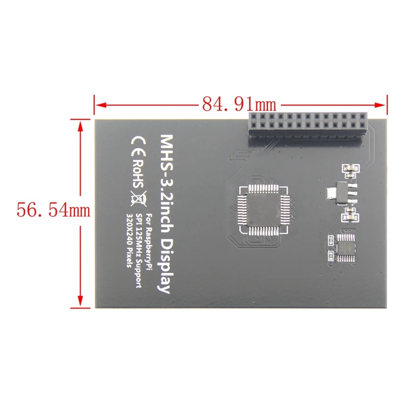 MHS 3,2 дюймовый ЖК-экран 320x240 TFT дисплей экран модуль для Raspberry Pi